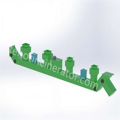 Sistema de remoção de escória